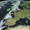 Фотография из космоса Европы и европейской части России