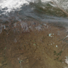 фото из космоса торфяные и лесные пожары