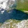 Фотография из космоса Черного моря. Крым из космоса