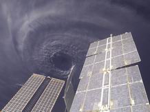 Ураган Иван снимок с МКС